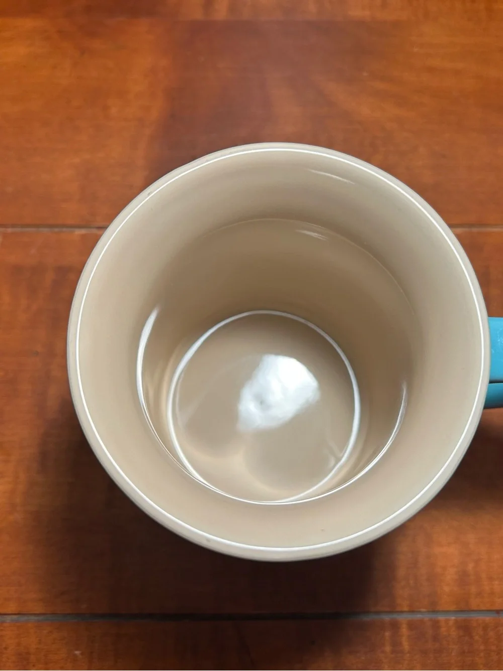 Le Creuset Turquoise Blue Stoneware Mug